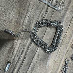 IMXS Basic Versatile Necklace Hip Hop Cool Chain Lock Collarbone Chain