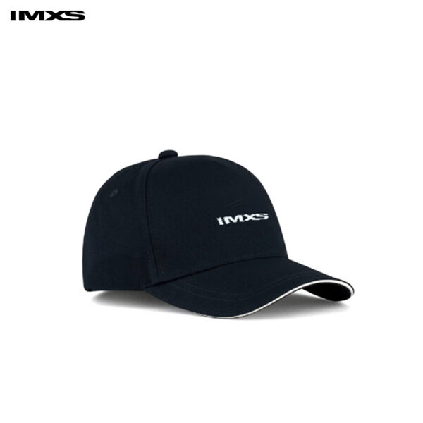 IMXS Letter Embroidered Duckbill Cap, Retro Ripped Minimalist Sun Hat, Streetwear Baseball Cap